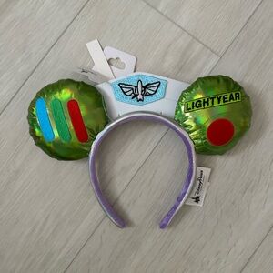 Disney Parks Buzz Lightyear Green and Red Ears Mickey Ears Headband